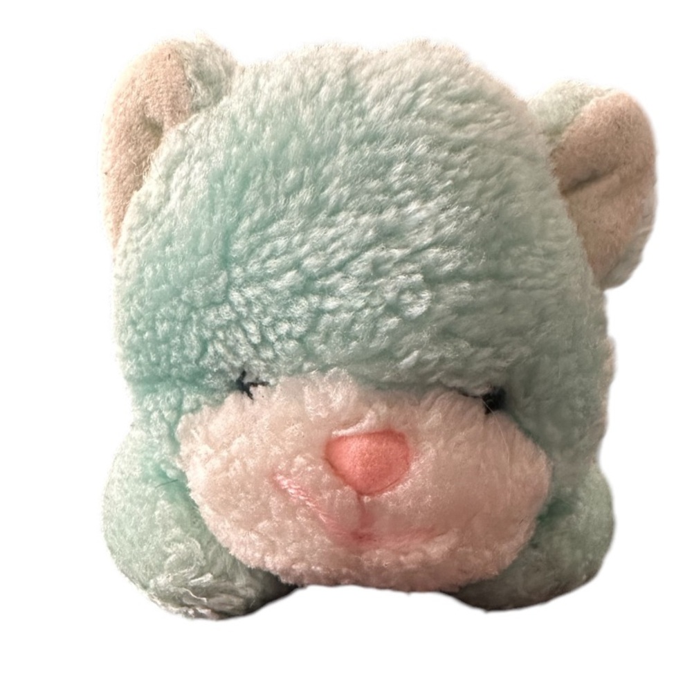 Vintage Plush 6” Blue Kitty Kitten Cat Stuffed Animal Russ